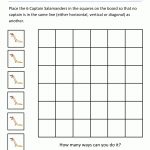 Free Math Puzzles 4Th Grade   Free Printable Crossword Puzzle #4