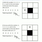 Free Math Puzzles 4Th Grade   Puzzle Worksheet Year 4