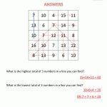 Free Math Puzzles   Addition And Subtraction   Free Printable Math Crossword Puzzles