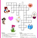 Free Mother's Day Crossword Puzzle Printable | Crafts For Kids   Printable Crossword Of The Day