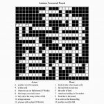 Free Printable Cards: Free Printable Crossword Puzzles | Free   Printable Crossword #2