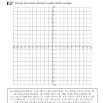 Free Printable Christmas Coordinate Graphing Worksheets – Festival   Printable Graphing Puzzles