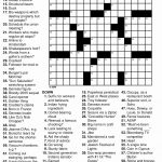 Free Printable Crossword Puzzles And 5 Best Of Printable Christian   Free Printable Crossword Puzzles Adults