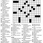 Free Printable Crossword Puzzles | Learning English | Free Printable   Easy Large Print Crossword Puzzles Printable