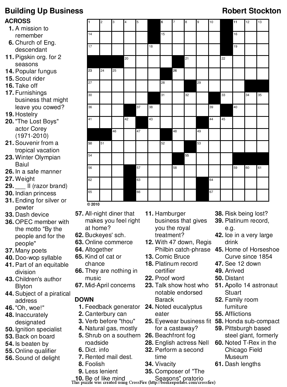 Large Print Crossword Puzzles Printable Printable Crossword Puzzles