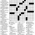 Free Printable Daily Crossword Puzzles (82+ Images In Collection) Page 1   Printable Daily Record Crossword