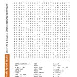 Free Printable Halloween Word Search Puzzles | Halloween Puzzle For   Free Printable Themed Crossword Puzzles Halloween