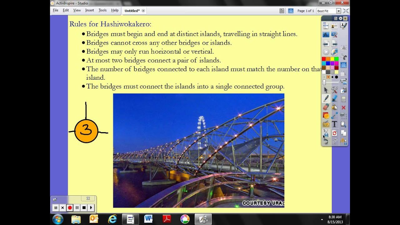 Free Printable Hashiwokakero (Build Bridges) Puzzles That Will Test - Printable Bridges Puzzles