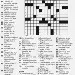 Free Printable Large Print Crossword Puzzles | M3U8   Large Print Crossword Puzzles Printable
