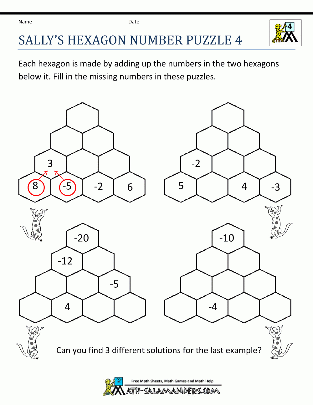 Free Printable Math Puzzles | Math | Matemática Divertida - Printable Maths Puzzles Ks2