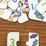 Free Printable Number Match Puzzles   Simply Kinder   Printable Matching Puzzle