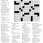 Free Printable Puzzles Or 6 Best Of Printable Crossword Puzzles With   Printable Puzzles With Solutions