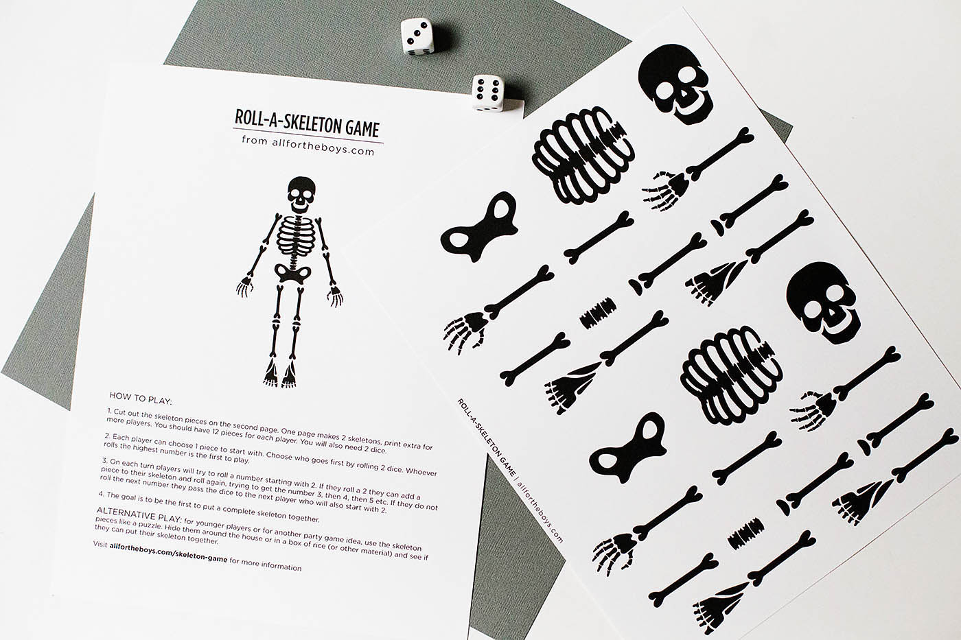 Printable Skeleton Puzzle Printable Crossword Puzzles