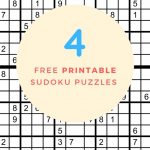 Free Printable Sudoku Puzzles Pdf | Free Printables   Printable Sudoku Puzzles 16X16 Free
