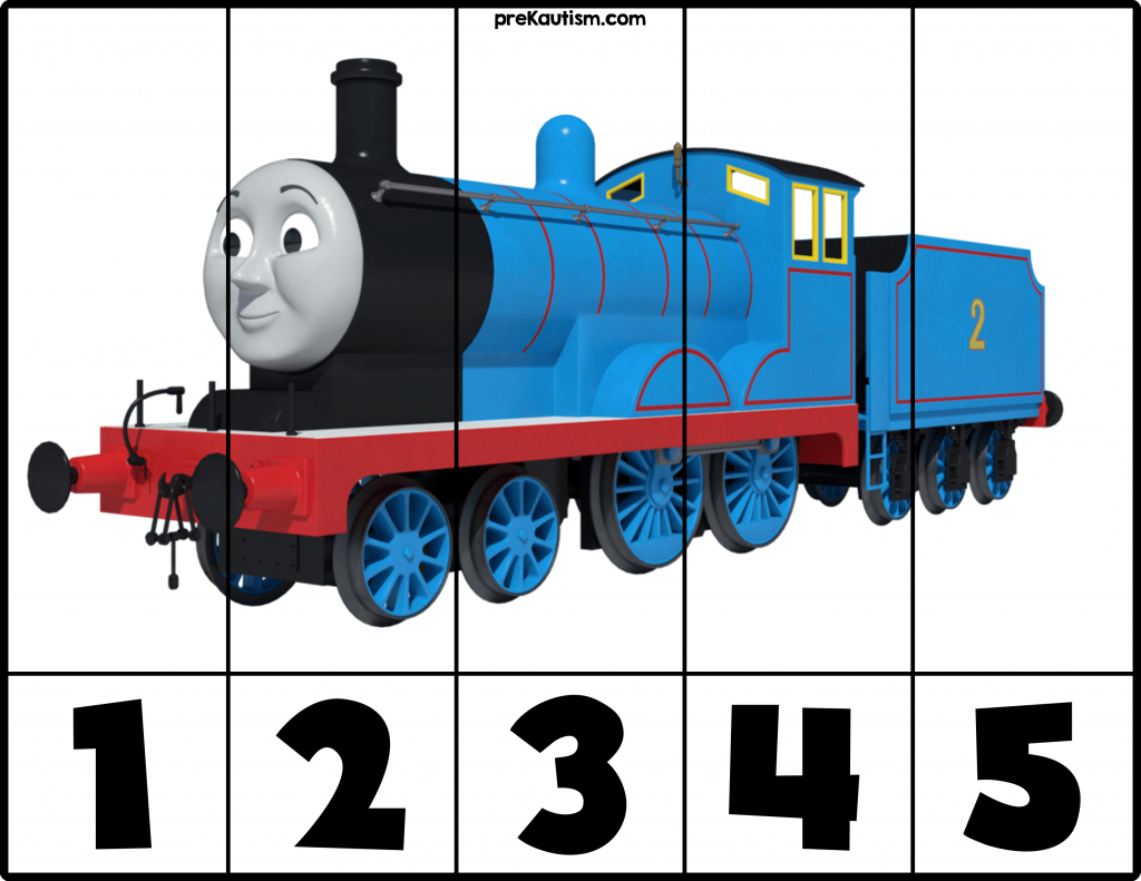 Free! Printable Thomas &amp;amp; Friends Puzzles | Autism Activities For - Printable Train Puzzle