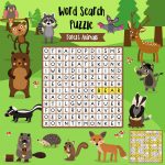 Free Printable Word Search For Kids   Free Printable Dog Puzzle