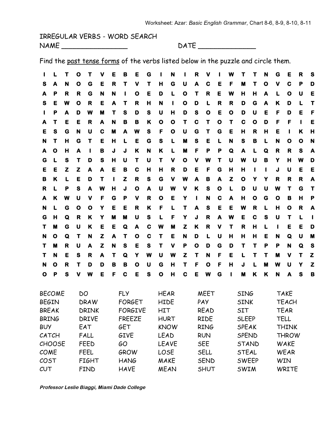 Printable Word Search Puzzles Verbs | Printable Crossword Puzzles