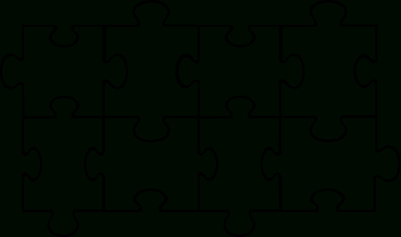 Free Puzzle Pieces Template, Download Free Clip Art, Free Clip Art - Free Printable Large Puzzle Pieces