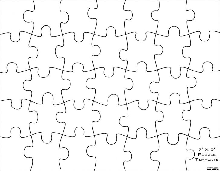 Printable Large Puzzle
