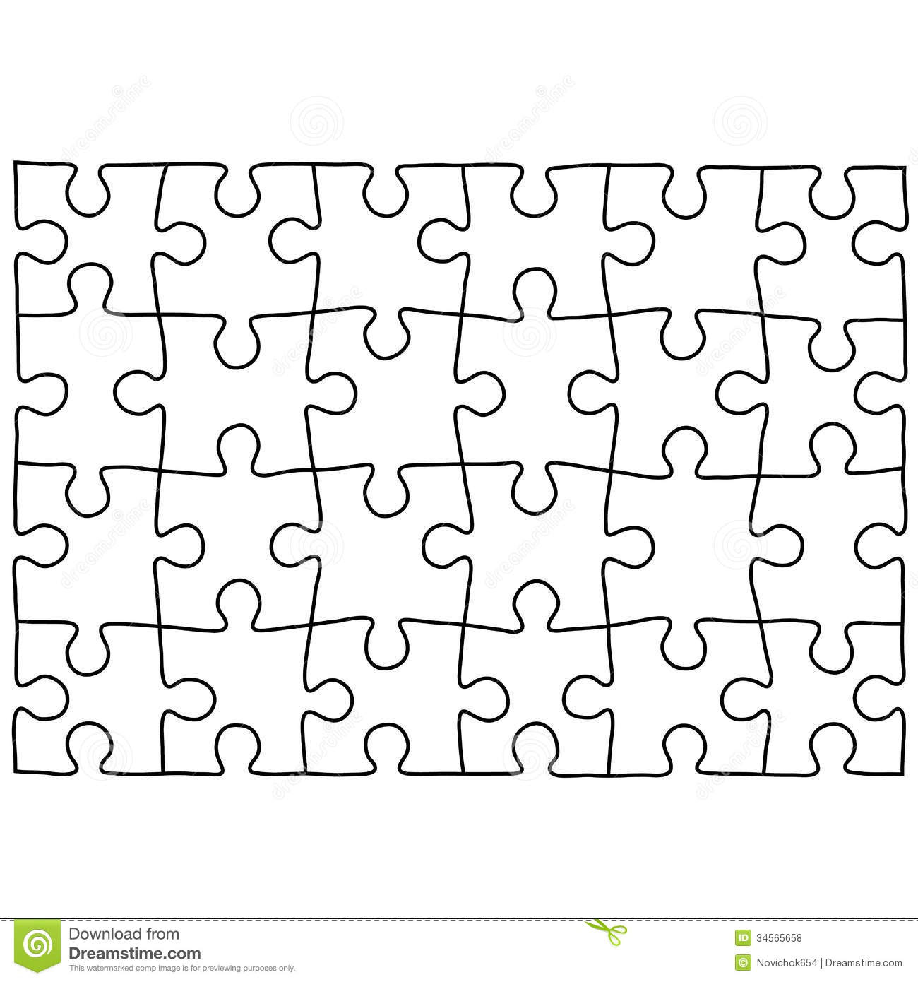 Free Puzzle Template, Download Free Clip Art, Free Clip Art On - Printable 2 Piece Puzzles