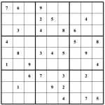 Free Sudoku Puzzles | Enjoy Daily Free Sudoku Puzzles From Walapie   Sudoku X Printable Puzzles