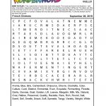 French Cheeses   Printable French Puzzle