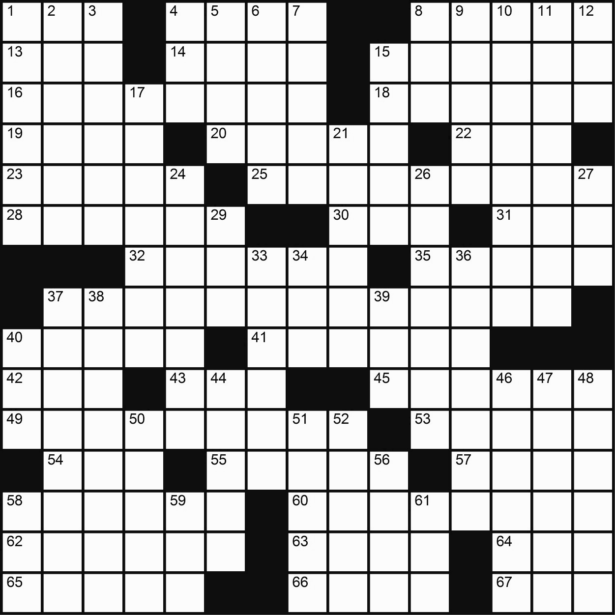 Game-Changing: A Crossword – Playtime - Printable Crosswords Rugby