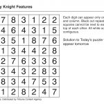Games And Puzzles | Tribune Content Agency   Printable Hitori Puzzles