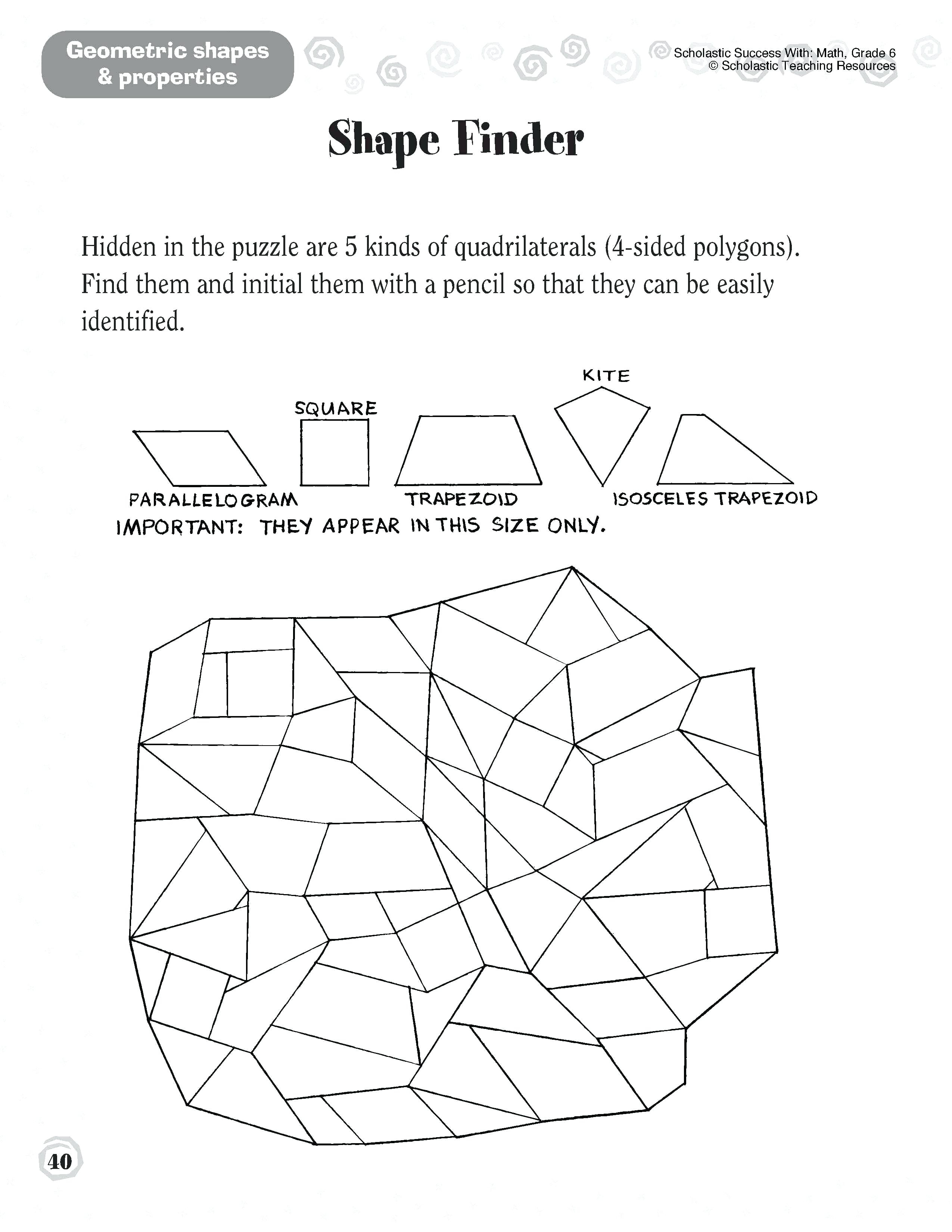 Geometry Puzzles Math – Upskill.club - Printable Geometry Puzzles