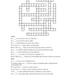 Geometry+Terms+Crossword+Puzzle | Paper Crafts | Crossword, Puzzle   Printable Conflict Resolution Crossword Puzzle