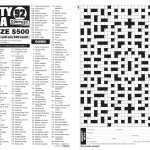 Giant Crossword Puzzle Printable 102   Printable Pages   Giant Crossword Puzzle Printable