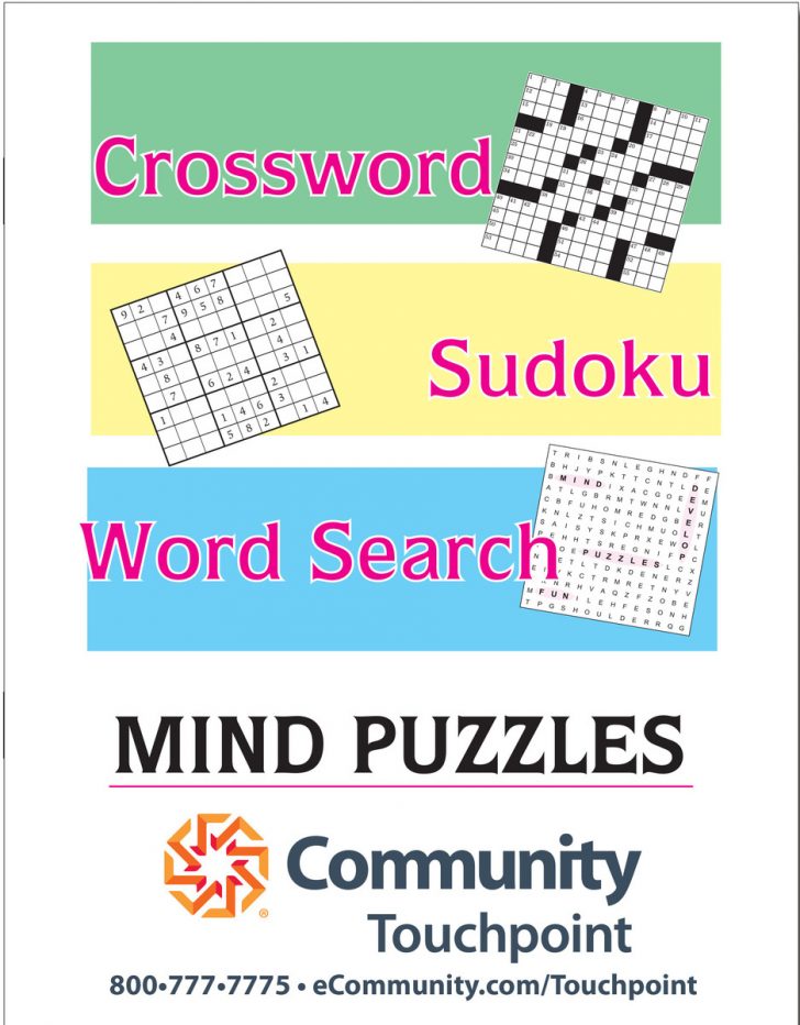 Printable Puzzle Booklet