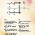 Gifts Of The Holy Spirit Crossword   | Printable Activities For Kids   Printable Holy Week Crossword Puzzle