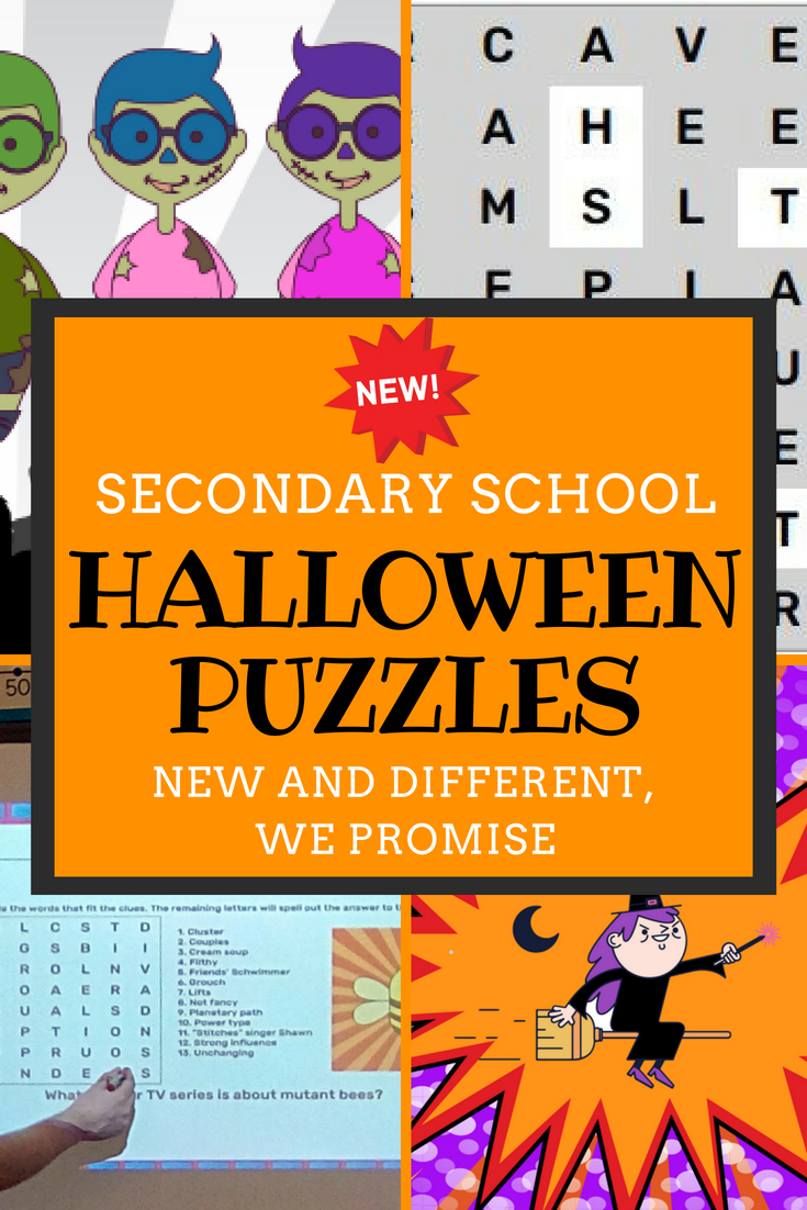 Halloween Activities For Middle School - Reading | Today&amp;#039;s Schools - Printable Halloween Puzzles For Middle School