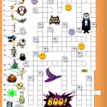 Halloween Crossword For Beginners Worksheet   Free Esl Printable   Printable Crossword Puzzles Halloween