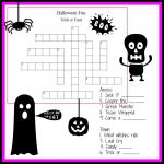 Halloween Crossword & Puzzles For Kids | ~All Hallows Eve   Halloween Crossword Puzzle Printable 3Rd Grade