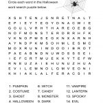Halloween Word Search Puzzle: Find The Halloween Vocabulary In This   Printable Puzzles Games