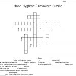 Hand Hygiene Crossword Puzzle Crossword   Wordmint   Printable Personal Hygiene Crossword Puzzle
