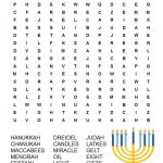 Hanukkah Word Search Free Printable | Hanukkah Activity Ideas For   Printable Hanukkah Crossword Puzzles