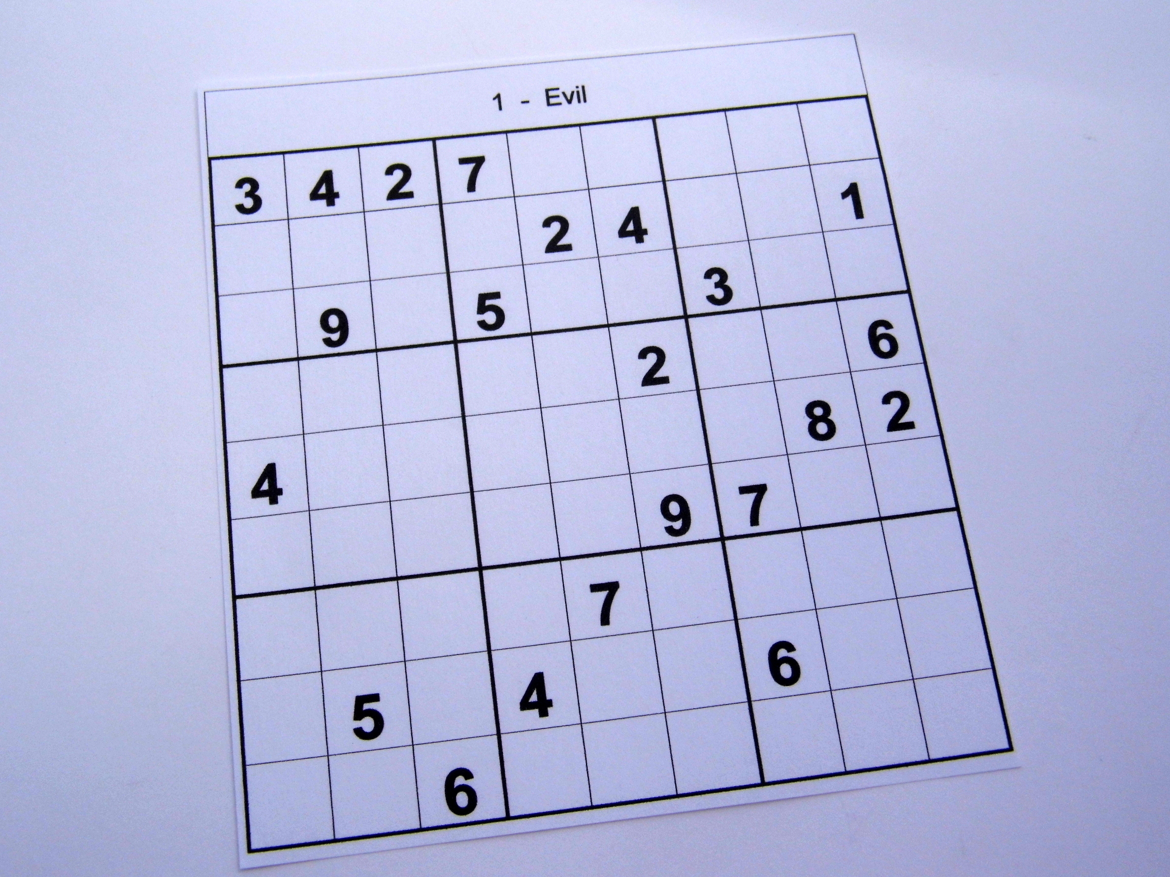 Hard Printable Sudoku Puzzles 2 Per Page – Book 1 – Free Sudoku Puzzles - Printable Sudoku Puzzles 2 Per Page
