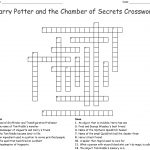 Harry Potter And The Chamber Of Secrets Crossword   Wordmint   Printable Crossword Puzzles Harry Potter