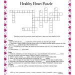 Healthy Heart Puzzle – Food And Health Communications   Free Printable Heart Puzzle