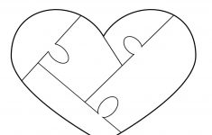 Heart Puzzle Template – Free To Use | Woodworking – Puzzles – Free Printable Heart Puzzle
