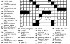 Hidden In A Crossword! | Puzzlenation Blog – Printable Crossword Puzzles Will Shortz