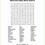 High Quality Baby Shower Crossword   Ideas House Generation   Free Printable Baby Shower Crossword Puzzle