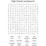 High School Word Search   Wordmint   Printable Word Puzzles For High School