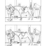 Horse Projects For Kids | Spot The Differences   Stable | Mind's Eye   Printable Horse Puzzles