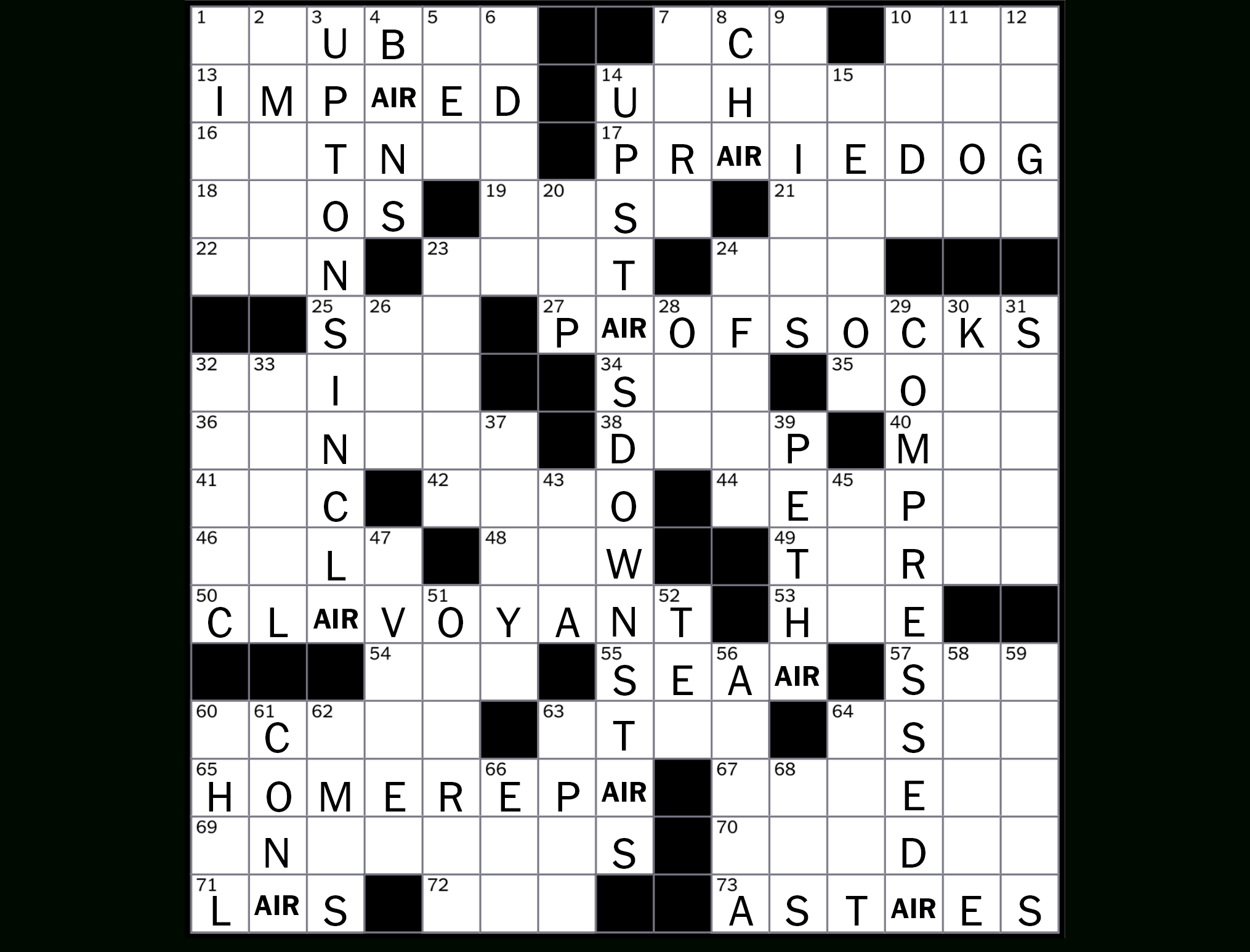 How To Solve The New York Times Crossword - Crossword Guides - The - Printable Acrostic Puzzles