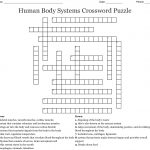 Human Body Systems Crossword Puzzle Crossword   Wordmint   Free Printable Crossword Puzzles Body Parts
