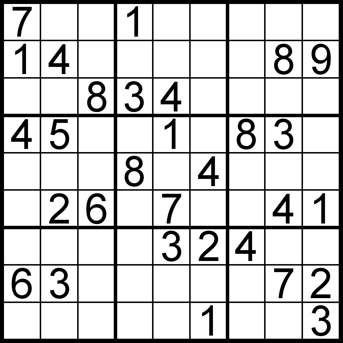 Sudoku Puzzles Printable 6X6 Printable Crossword Puzzles